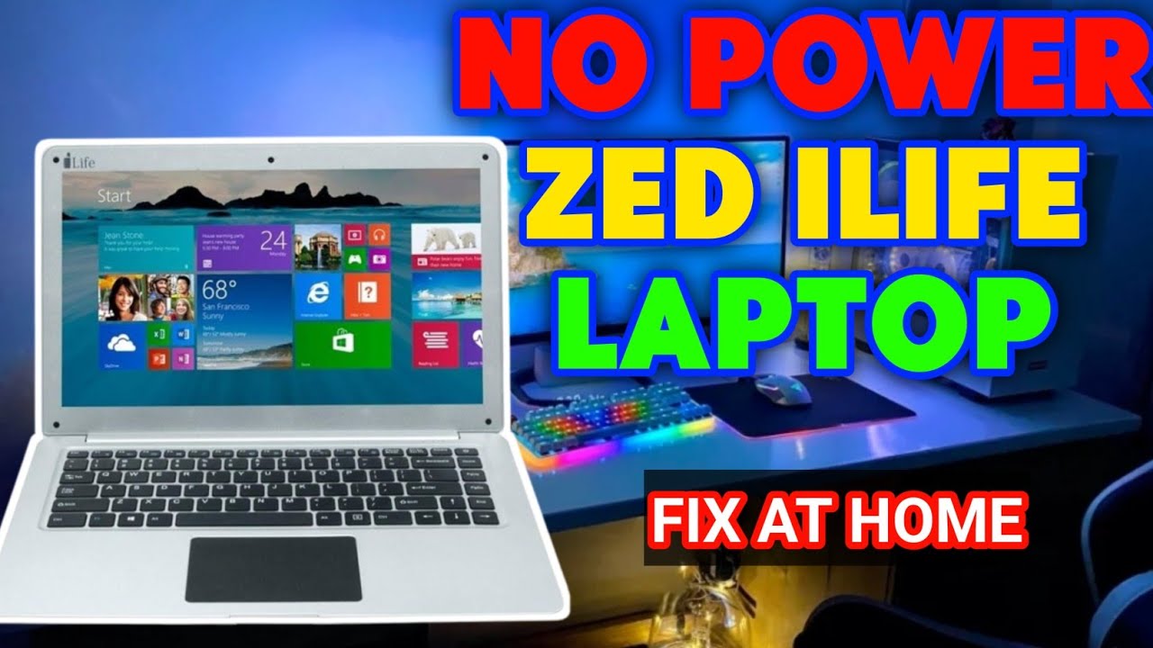 как исправить отсутствие питания на ноутбуке Zed Air iLife 18 июля 2024 г.