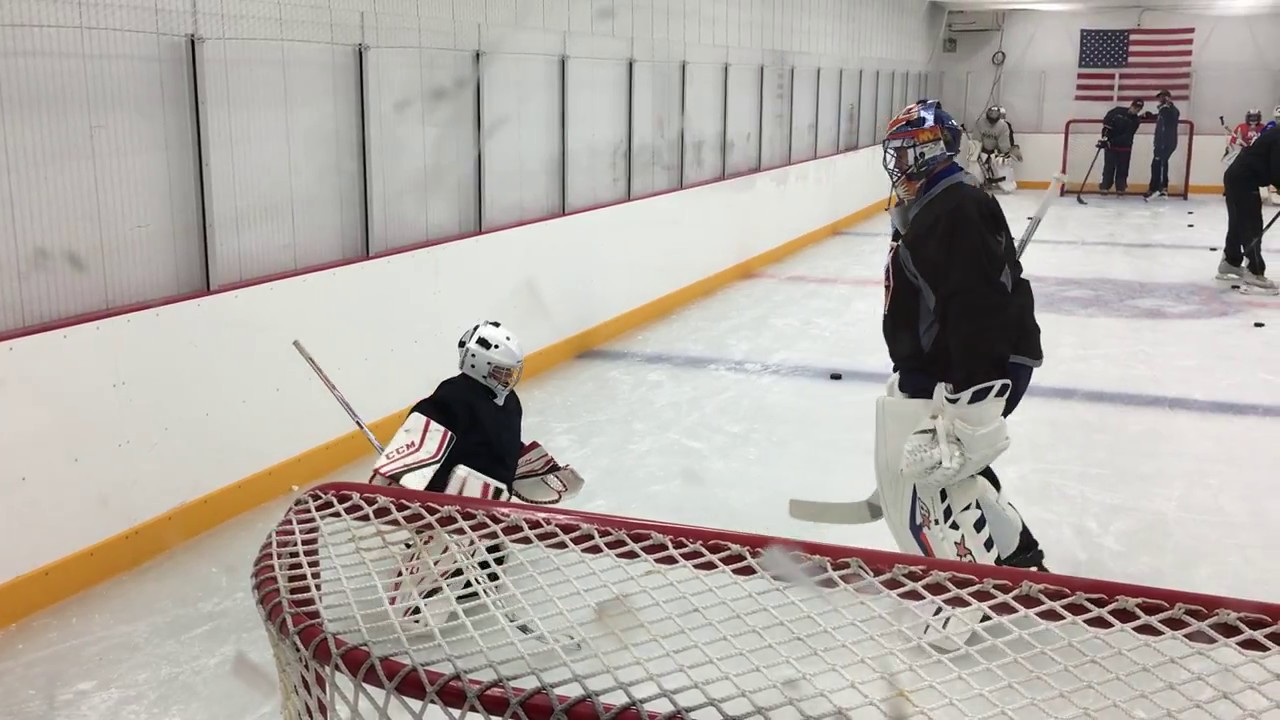 Max training with Jaroslav Halak