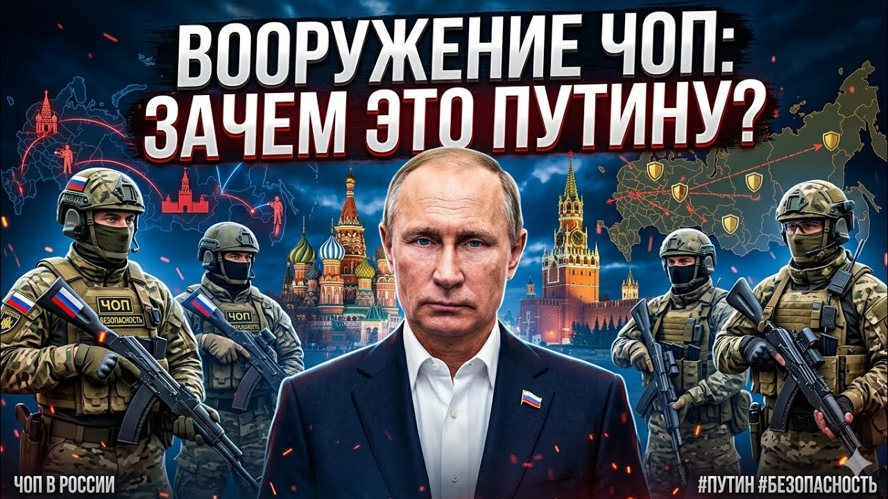 Вооружение ЧОП: Зачем это Путину? 