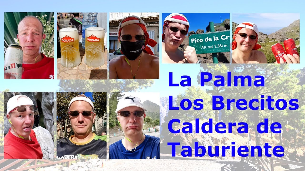 Wandern auf La Palma - Hoch nach Los Brecitos und zurück durch die Caldera de Taburiente
