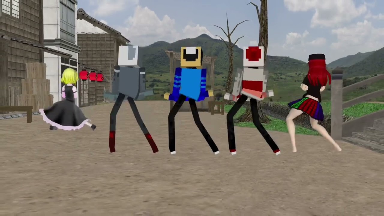 【mmd】blablabla