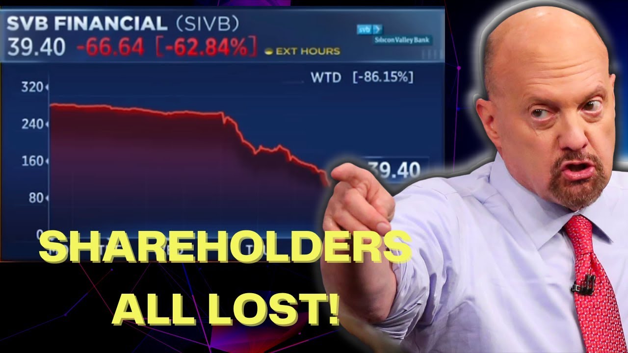 Jim Cramer SAYS SVB Financial (SIVB) STOCK is SO CHEAP! TODAY, STOCK IS WORTHLESS! $SIVB