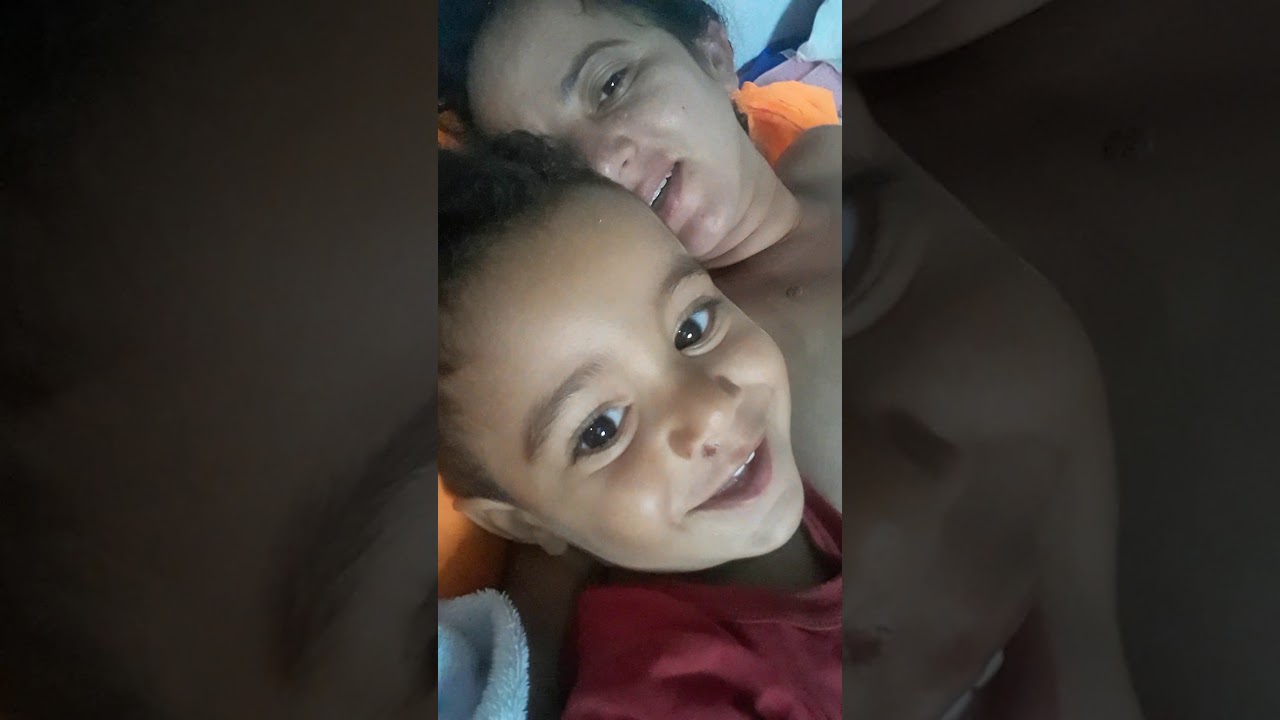 Eu acordano com as criança