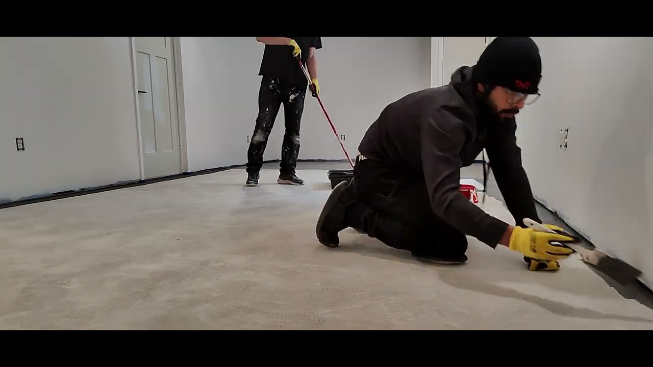 how to install armor seal 8100 epoxy tutorial. ArmorSeal #howto @sherwin-williams#tutorial #epoxy