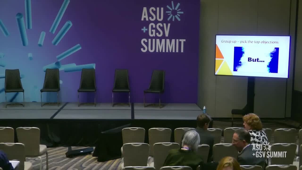 Resistance and the Failure of Disruptive Innovation (a CIC Salon discussion) | ASU+GSV 2023