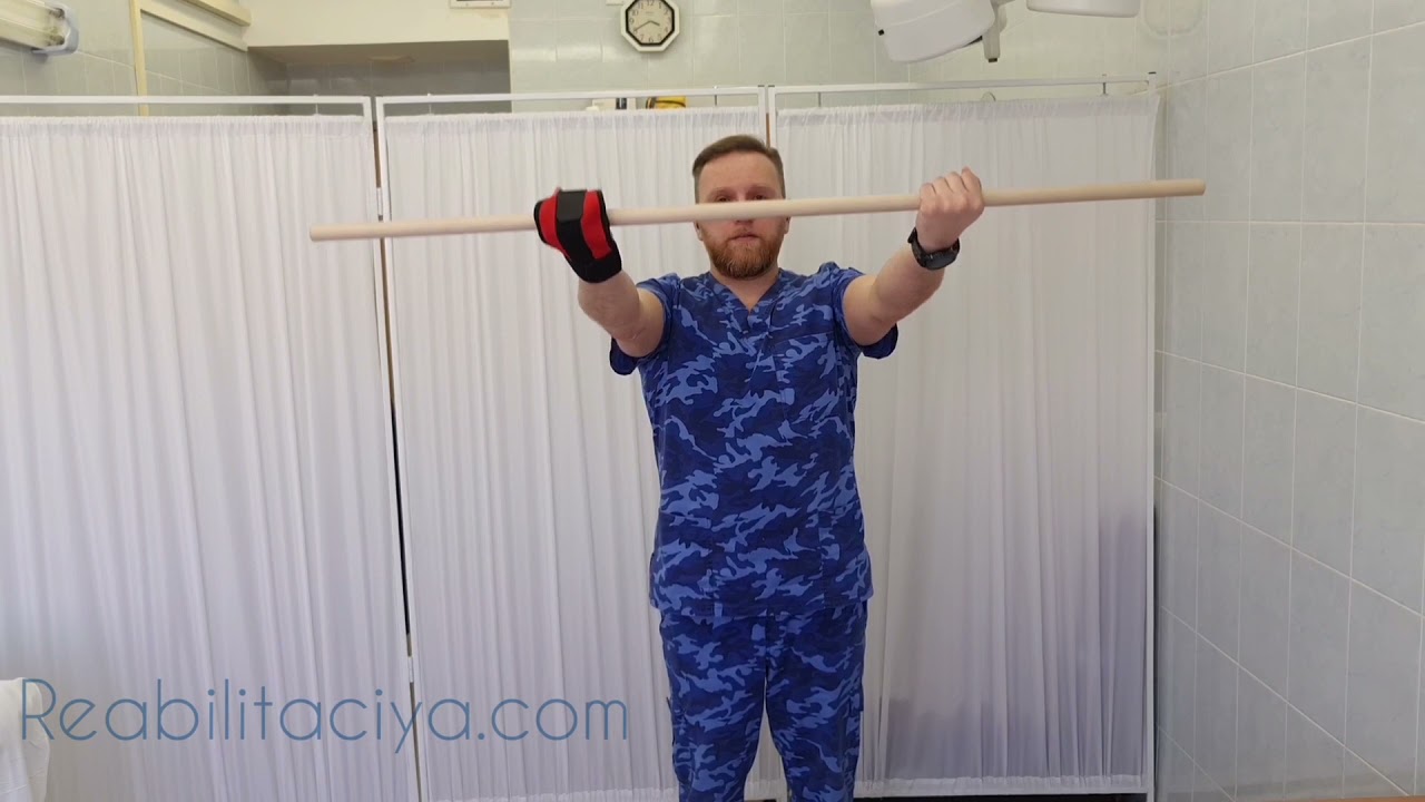 Восстановление движений после инсульта. Комплекс упражнений для руки.