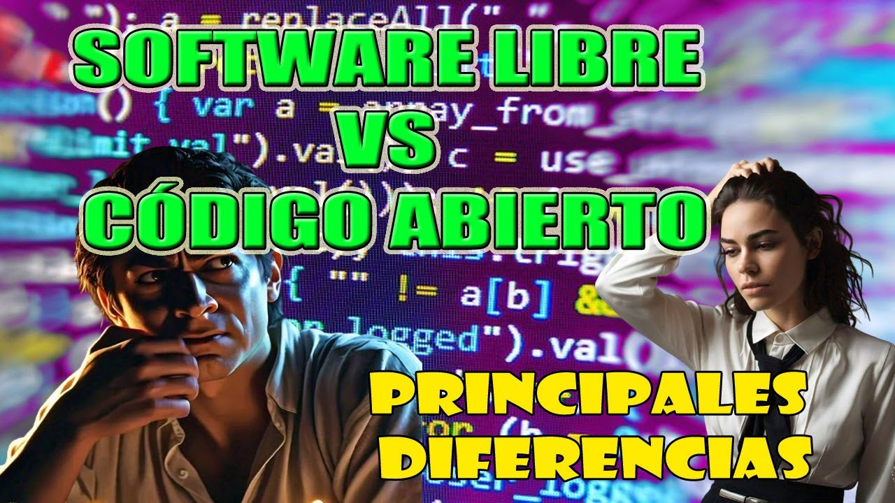 Software libre vs código abierto principales diferencias