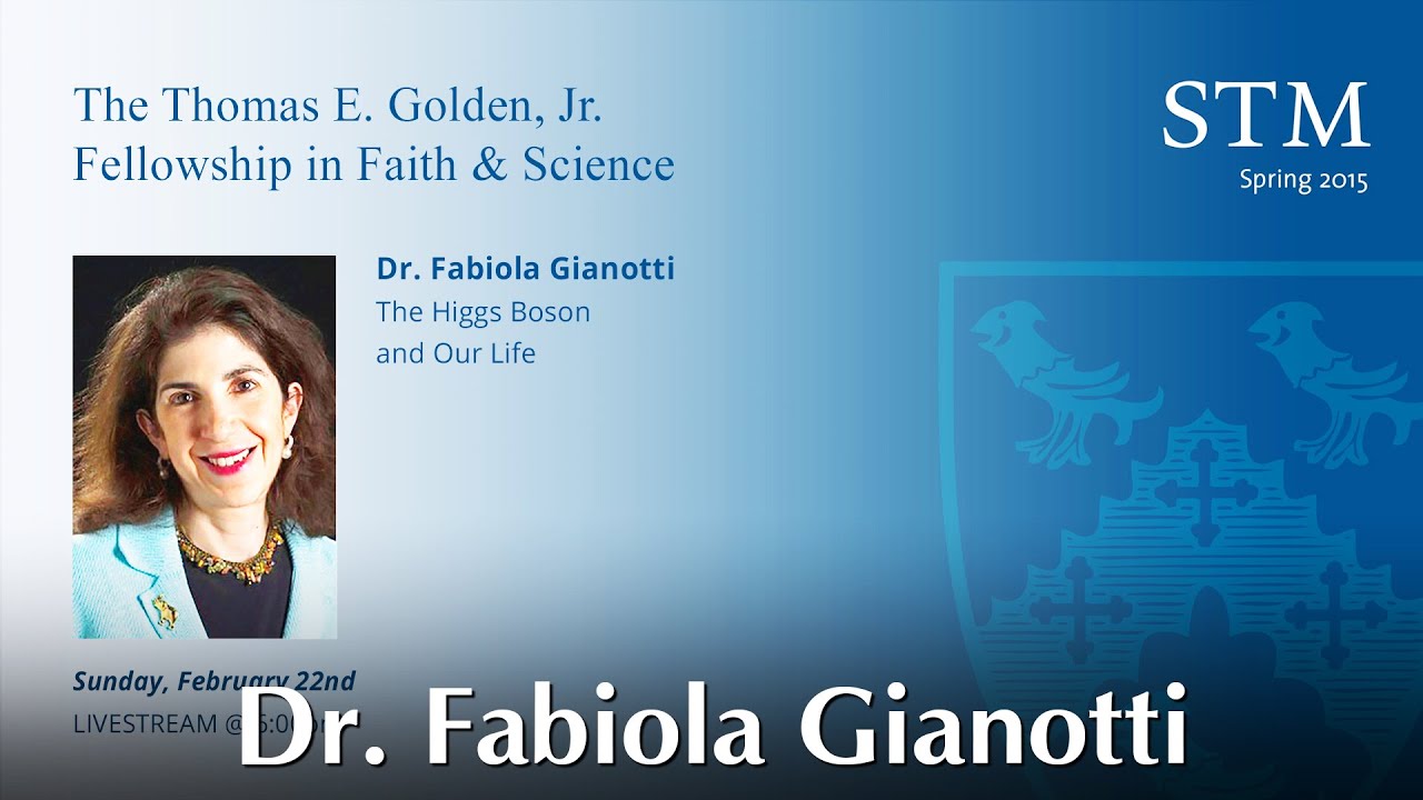 The Higgs Boson and Our Life - Dr. Fabiola Gianotti