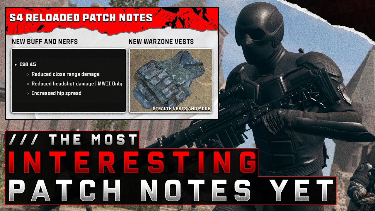 The NEW Season 4 Reloaded PATCH NOTES You Missed... (All Buffs/Nerfs, Fixes - MW2/Warzone)
