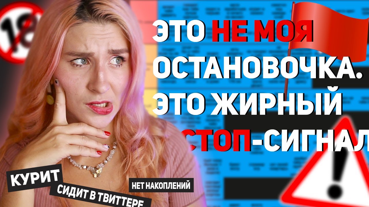 РЭД ФЛАГИ В ПАРНЯХ, КОТОРЫЕ ОБХОДЯТ СТОРОНОЙ - ФЕМДИАЛОГ