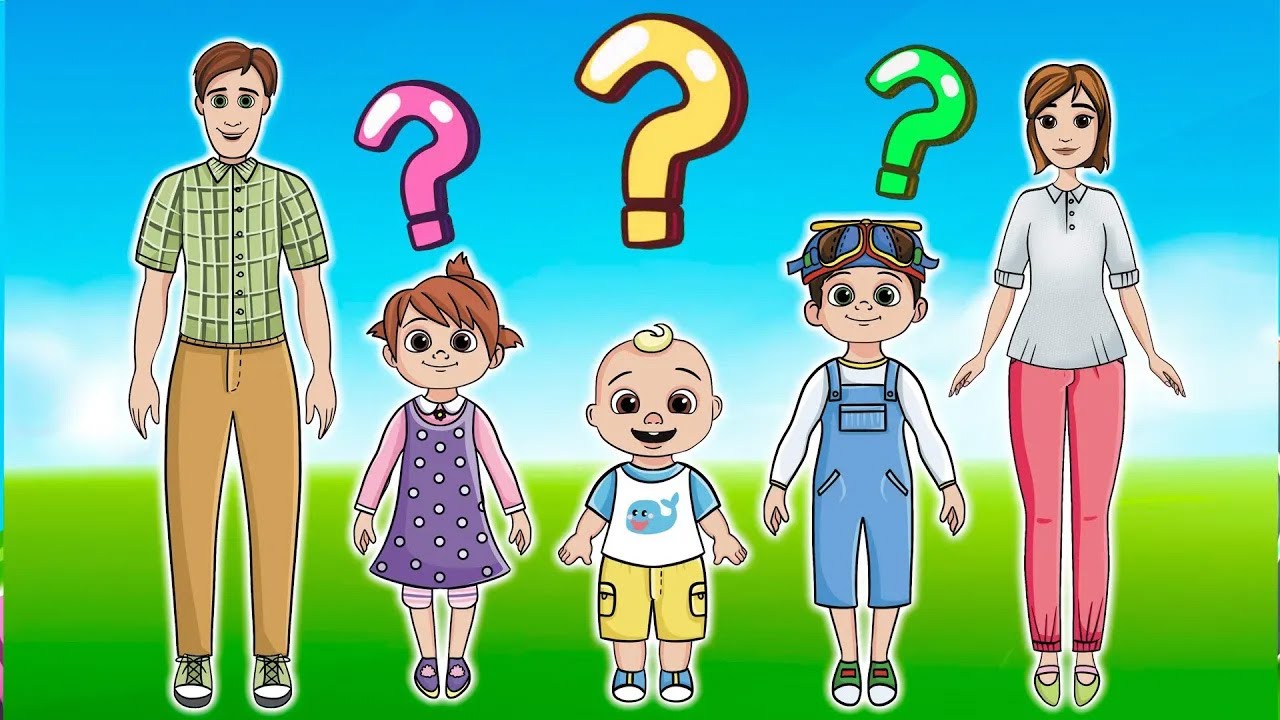 Coloring Let's go have fun finding Cocomelon clothes part #2 🥰😍Drawing Toys for kids