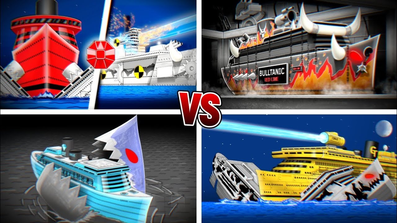 The Beasts of the Seas vs Luxury Ships 💎⚓️⭐️(part 3)