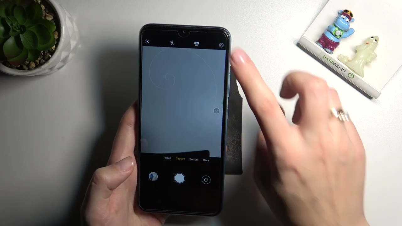 How to Manage Camera Gridlines on Realme C25Y - Set Camera Orientation Lines