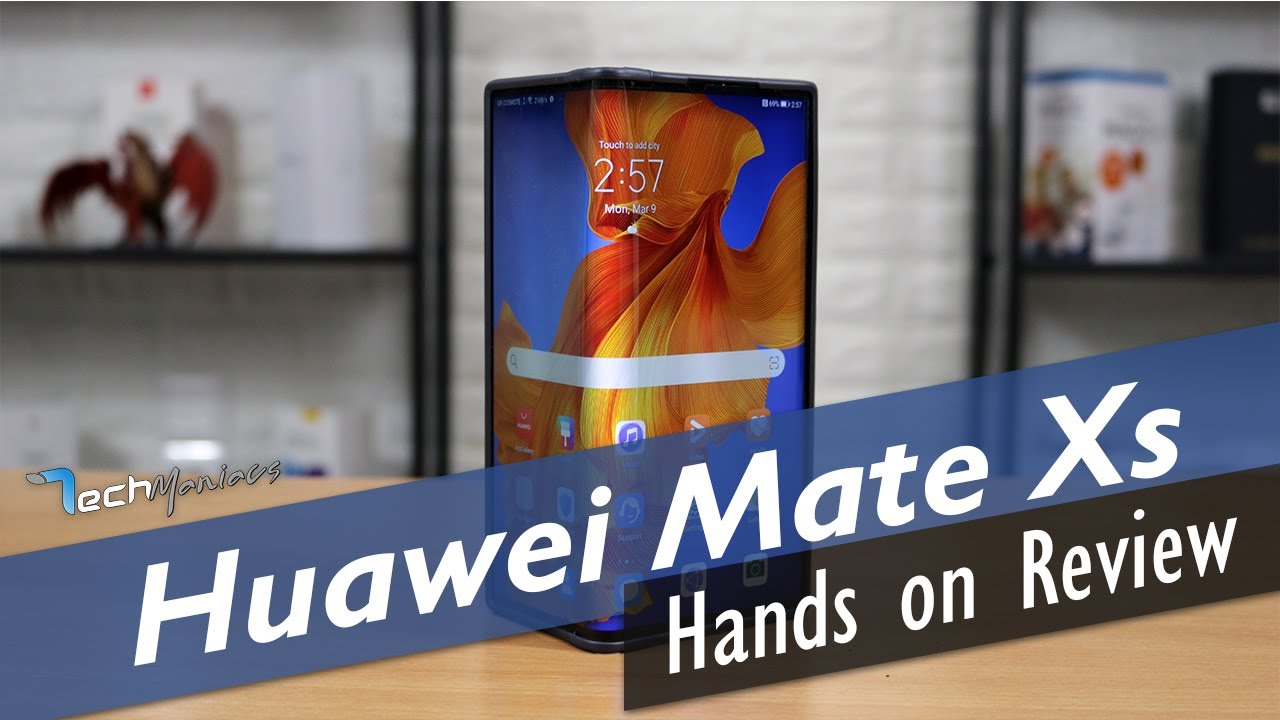 Huawei Mate Xs Hands on Review [Greek]