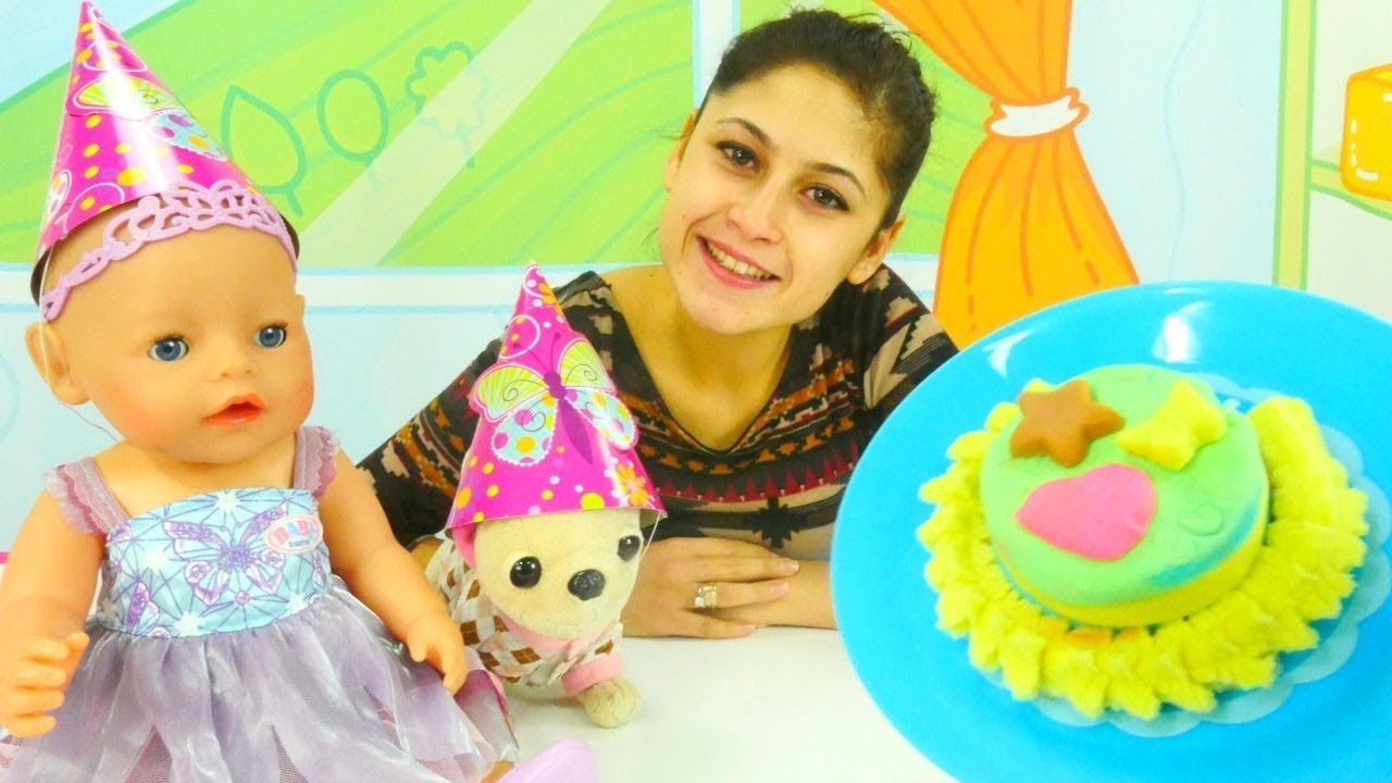 Ayşe ve bebek Gül ile videolar. Bebek bakma oyunları. Kız oyuncakları