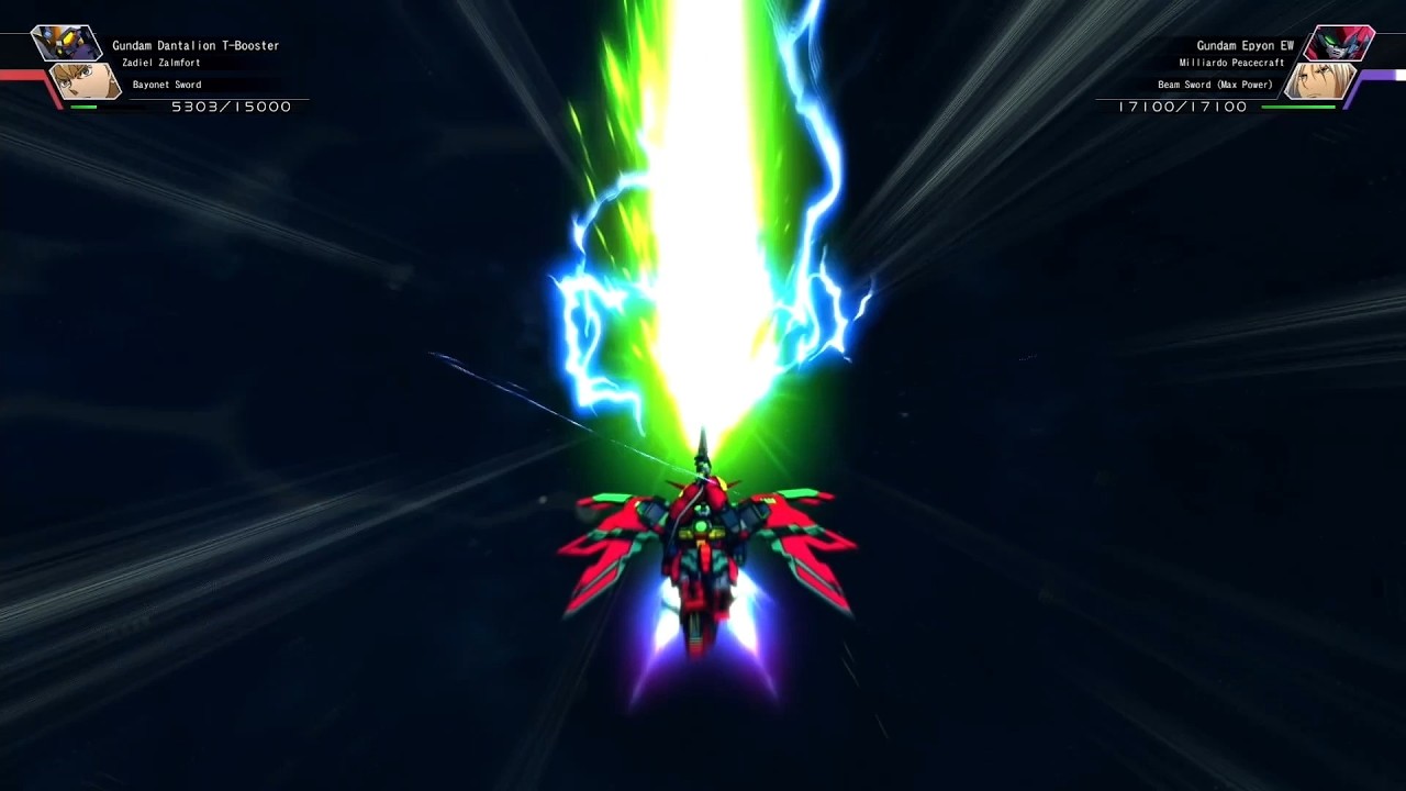 SD Gundam G Gen Cross Rays - OZ-13MS Gundam Epyon EW (Milliardo Peacecraft) (Gundam Wing)