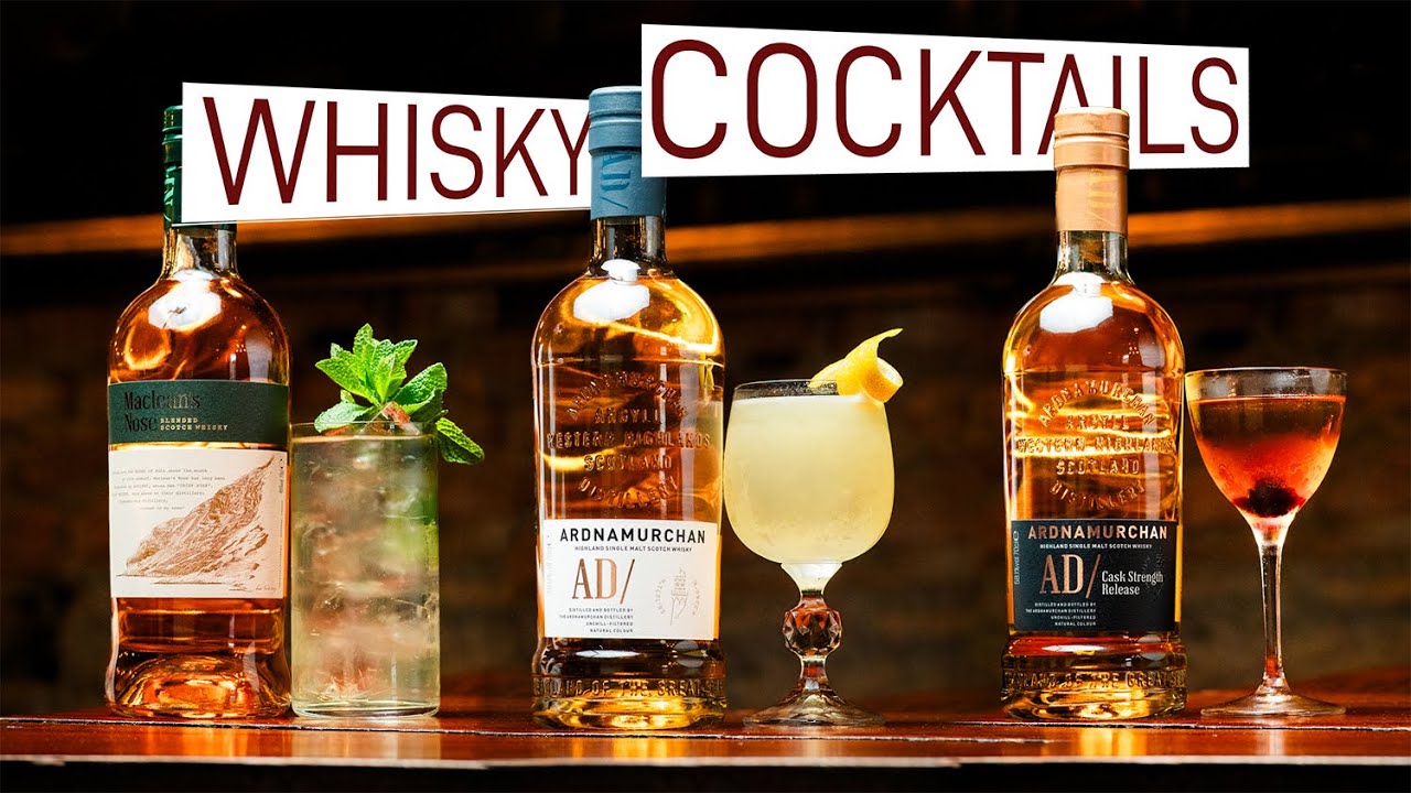 3 Simple Whisky Cocktails