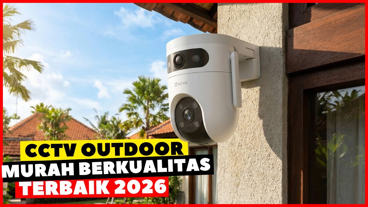 8 Rekomendasi CCTV Outdoor Terbaik 2026 & Murah Berkualitas (Wireless, Bardi, Xiaomi, Ezviz)