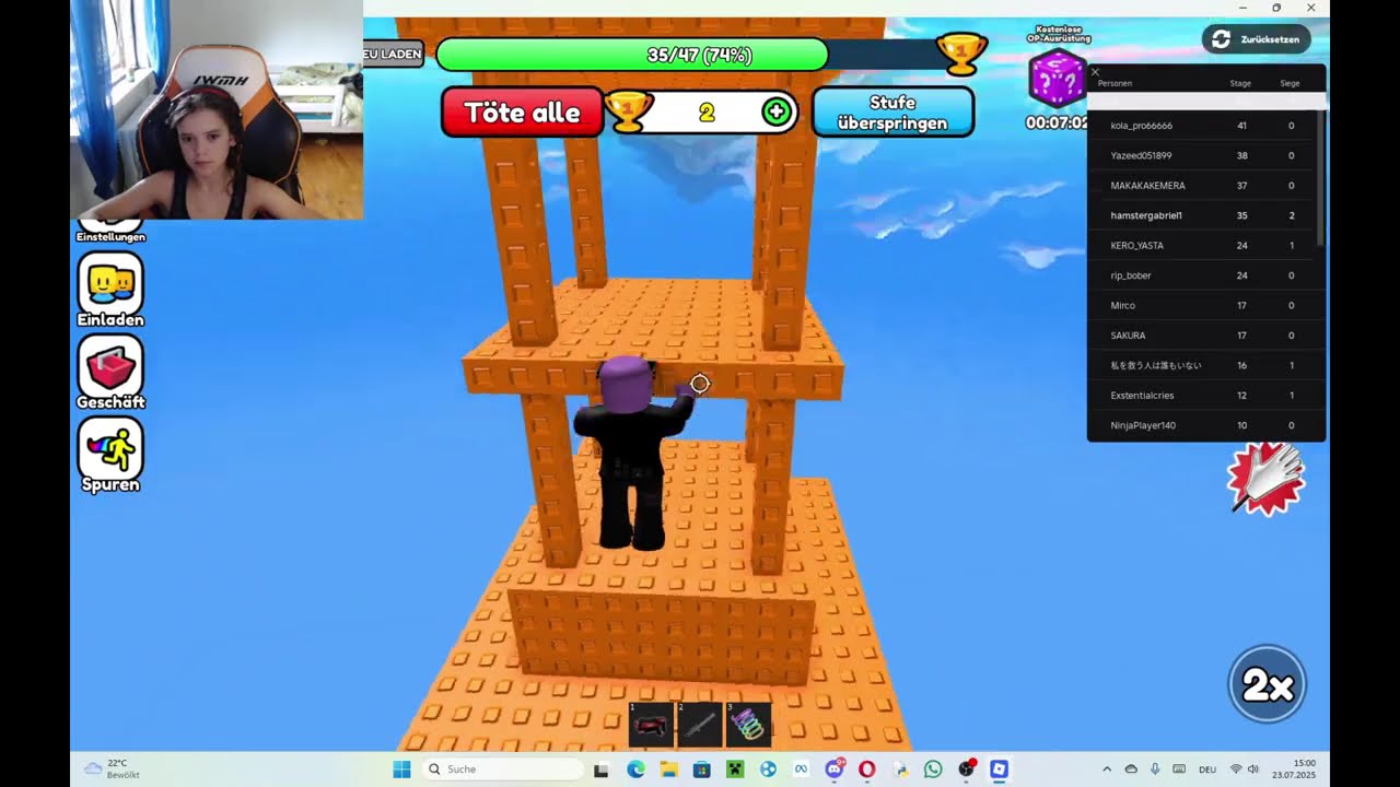 in todays video im gonna be playing a obby