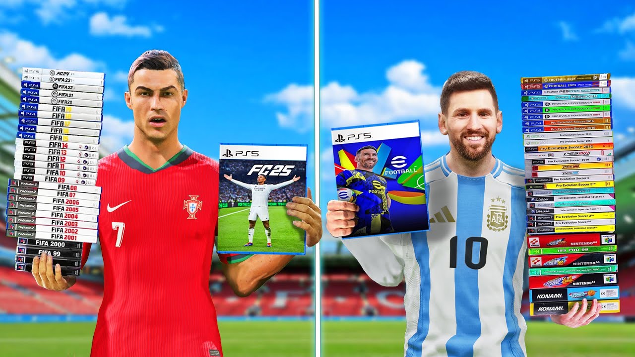 FIFA vs PES Evolution | 1996 - 2025