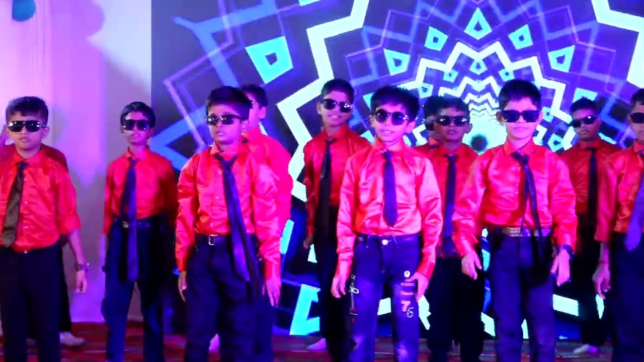 03. Super Cool Lazy Dance | 3rd & 4th Std Boys | Annual Day Performance