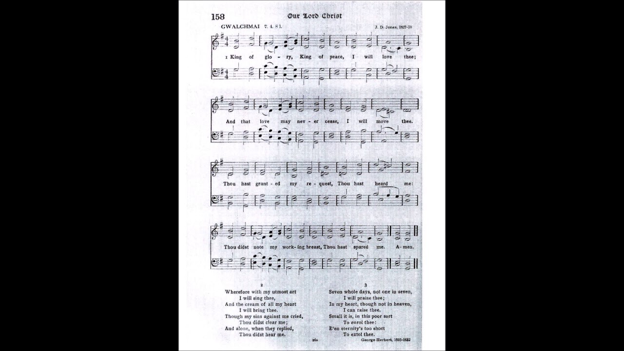 King of Glory, King of Peace (Gwalchmai)