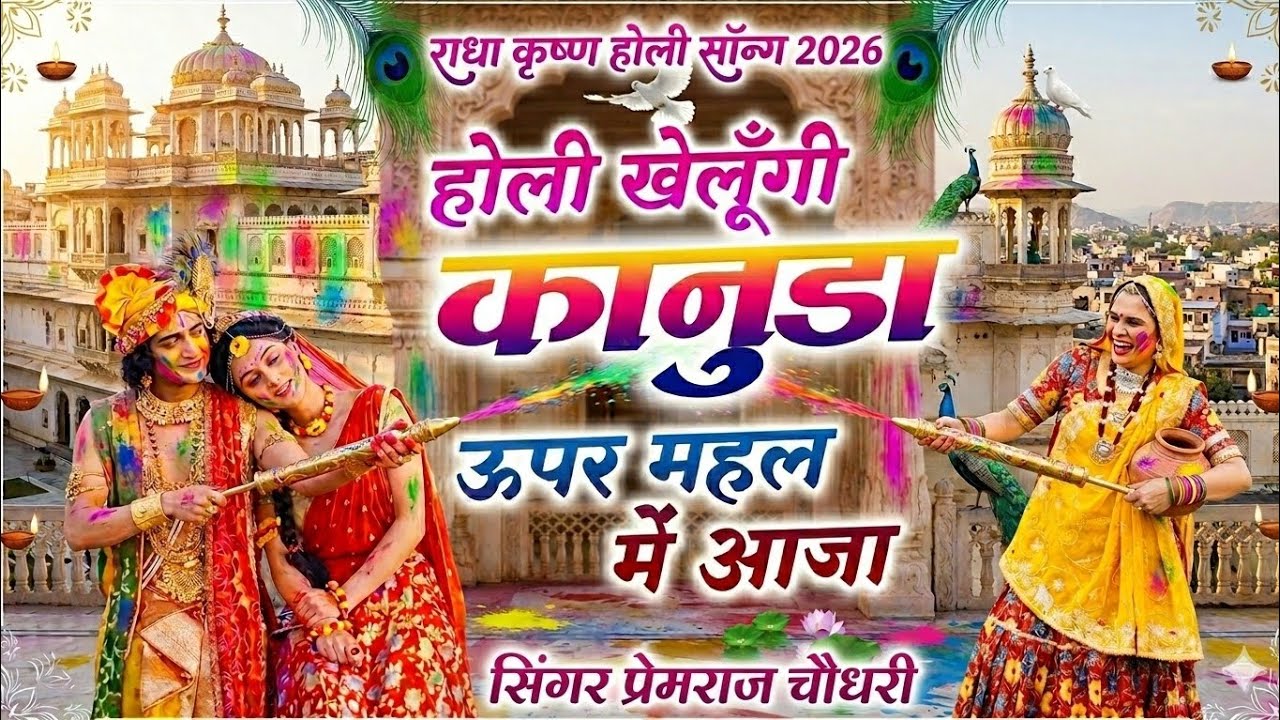 Rajasthani Song 2026 ✓होली खेलूंगी कानुडा ऊपर महल में आजा ✓ Holi Kanuda su khelu uper mahal ke maya