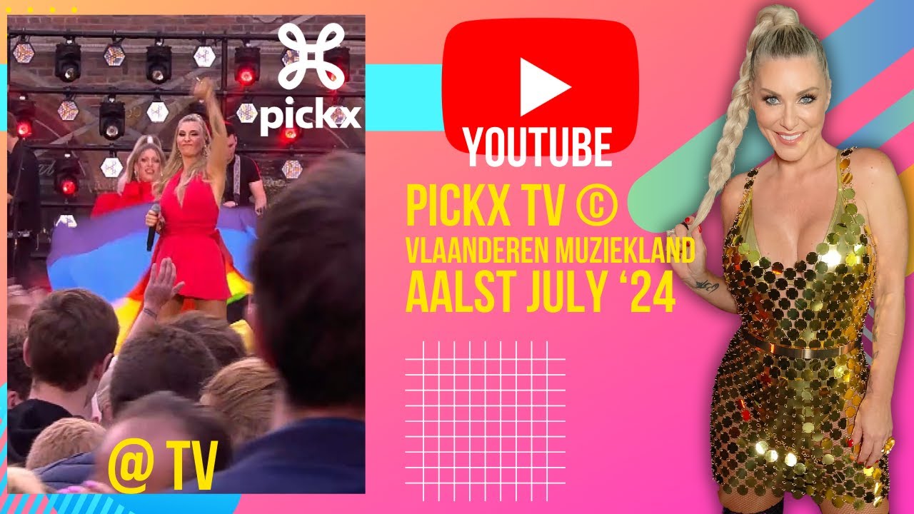 Jessy Performs 'Love is Love' Live at Vlaanderen Muziekland – Antwerp Pride Anthem!