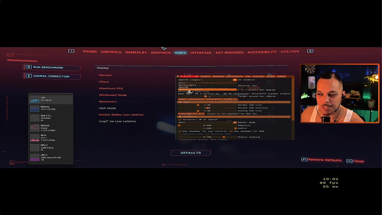 Cyberpunk 2077 in VR [In-Game Settings & Guide] LukeRoss Mod REAL VR