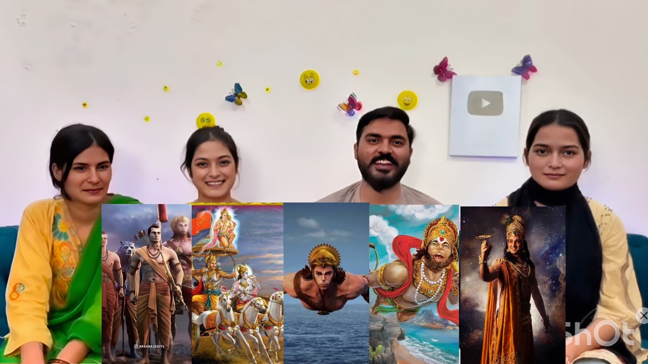 Hanuman ji Powerful attitude Reel Pakistan Reaction 