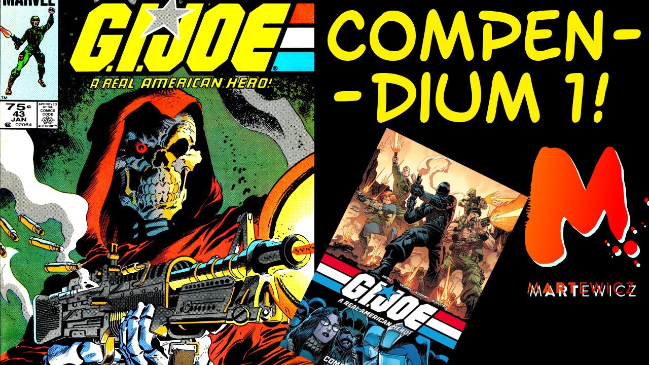 GI JOE COMPENDIUM Vol.1 -- Niesamowita kolekcja! Larry HAMA, Herb TRIMPE, Mike ZECK, Bob McLEOD!