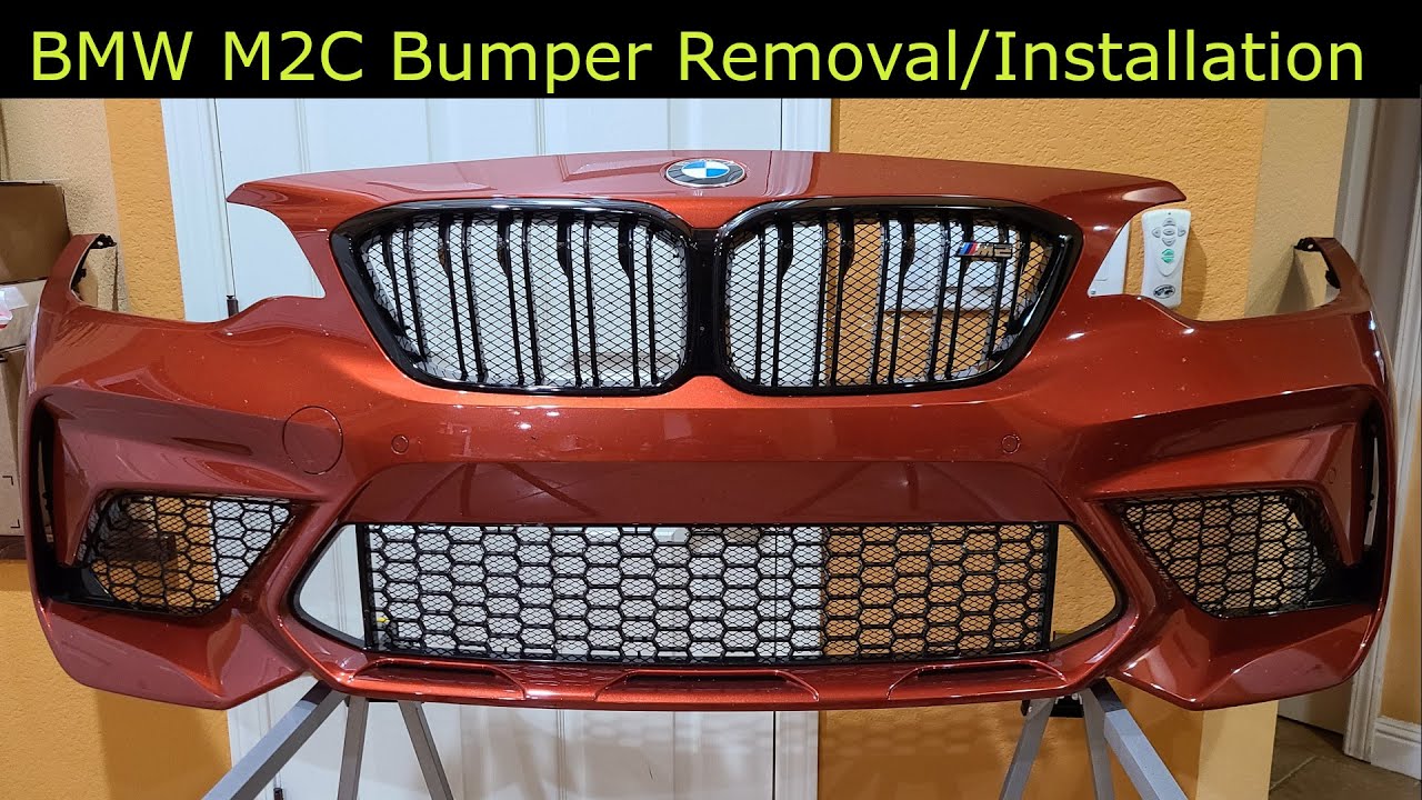 BMW M2C Bumper Removal and Installation