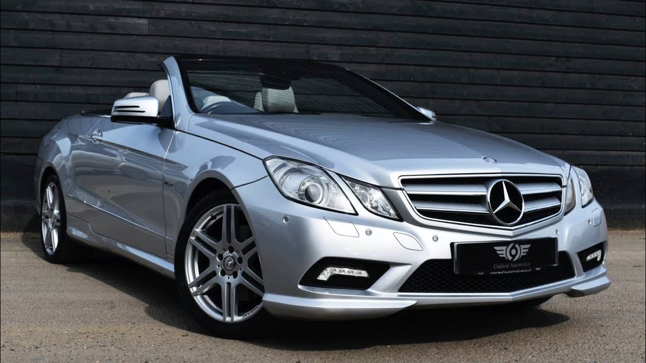 Mercedes E200 CGI BlueEfficiency Sport Cabriolet Auto