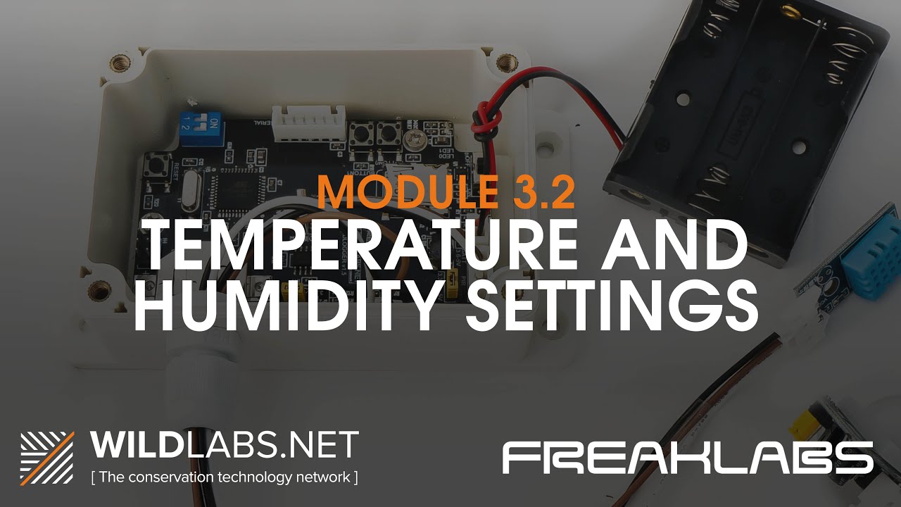Build Your Own Data Logger: Module 3.2: Temperature and Humidity Sensing