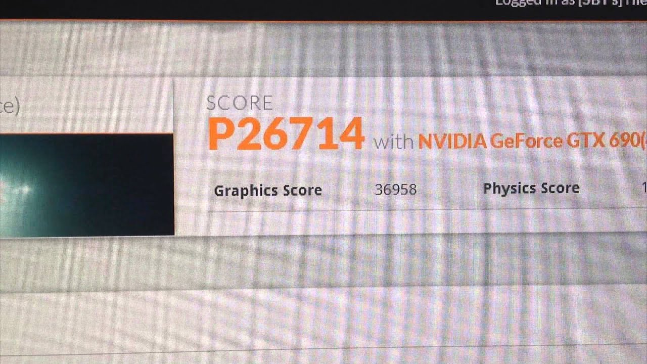 GTX 690 Quad SLI 3DMARK11 Performance Score 26700+