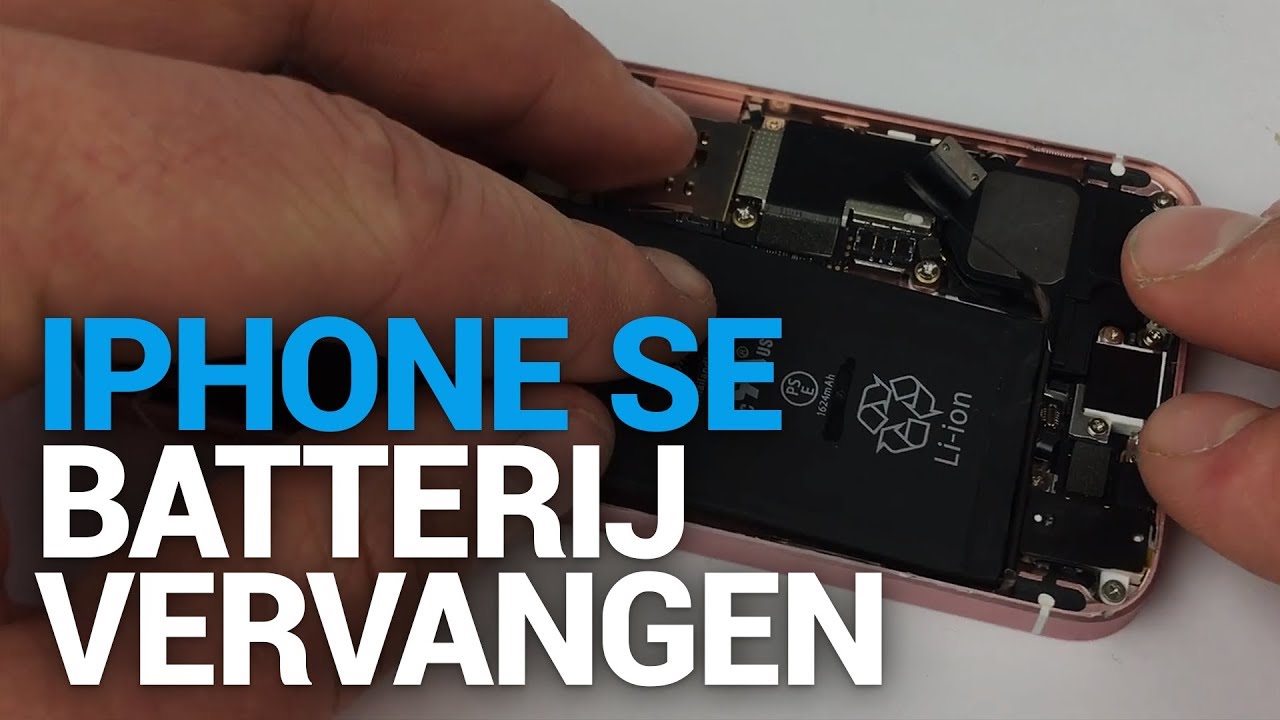 iPhone SE (2016) batterij vervangen - Fixje.nl
