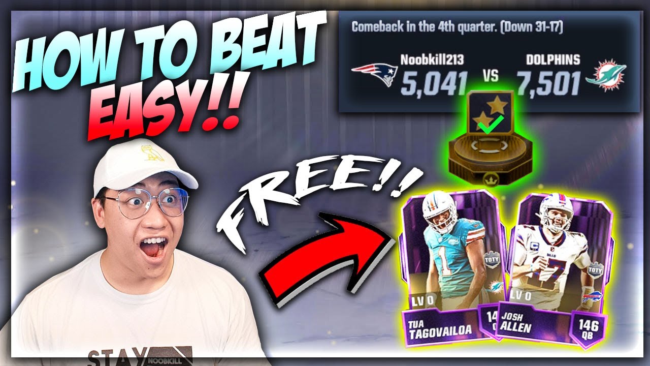FREE TOTY EPIC HOW TO BEAT THE TOTY BOSS CHALLENGE!! MADDEN MOBILE 24 TOTY GAMEPLAY!!