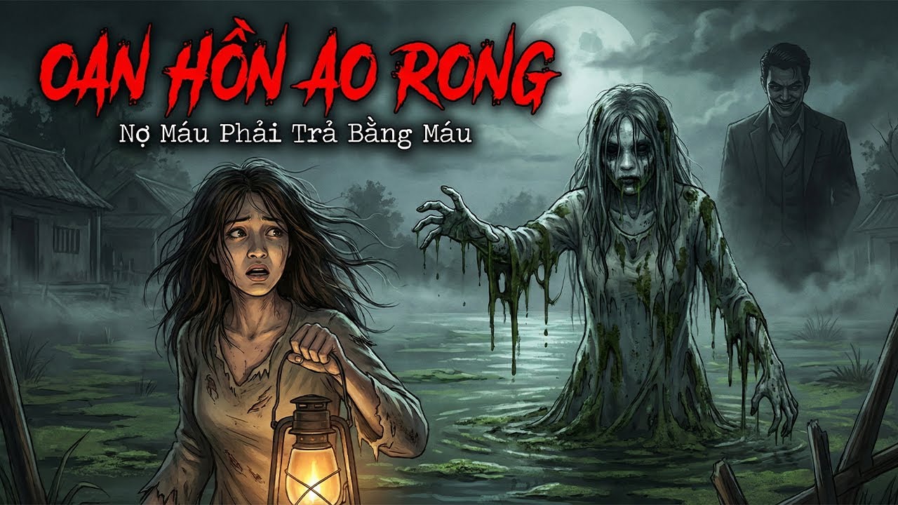 TRUYỆN MA: Oan Hồn Ao Rong - Người Chồng Về Báo Oan Giữa Đêm
