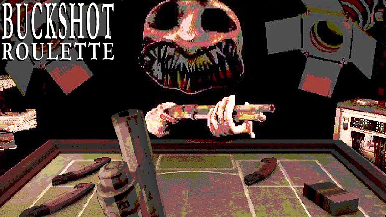 NYAWA JADI TARUHAN DI PERMAINAN RUSSIAN ROULETTE INI! Buckshot Roulette