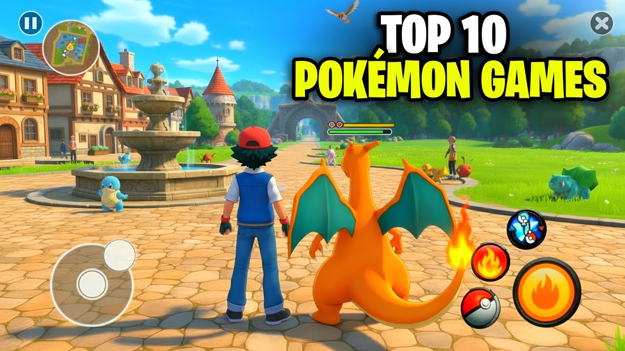 Топ-12 ЛУЧШИХ игр POK&Eacute;MON на мобильных устройствах 2026 года