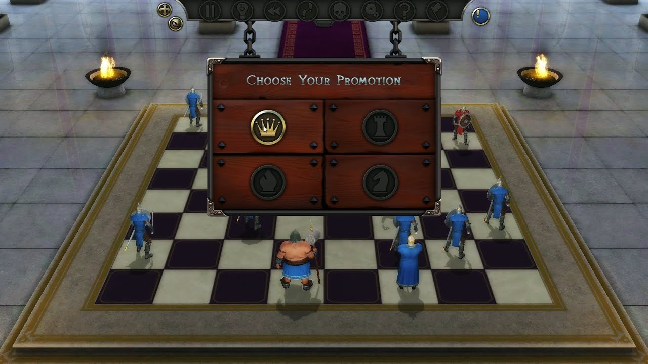 Battle Chess Game of Kings - Game cờ vua hình người 3D ( Trắng cách chơi ) #17