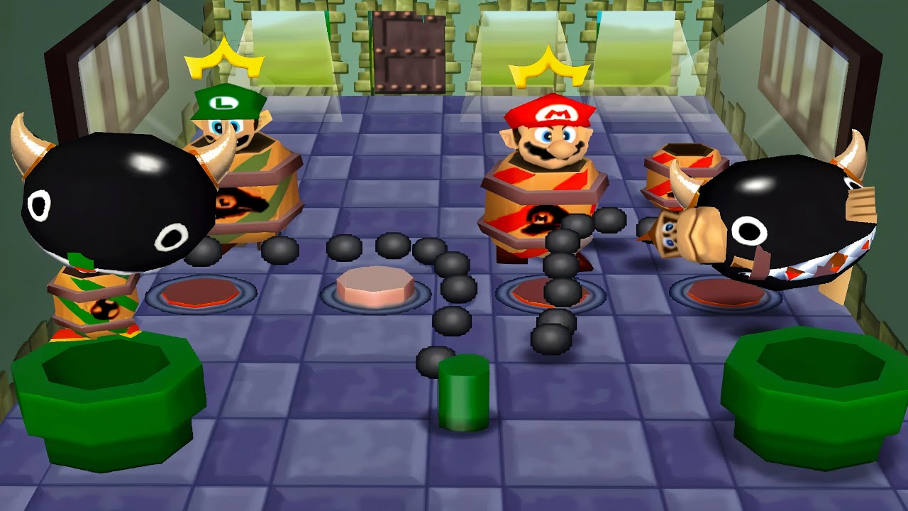 [マリオパーティ N64：マリオ vs すべての挑戦者！4人プレイヤーで繰り広げる、シリーズ1～3のミニゲーム総力バトル]
