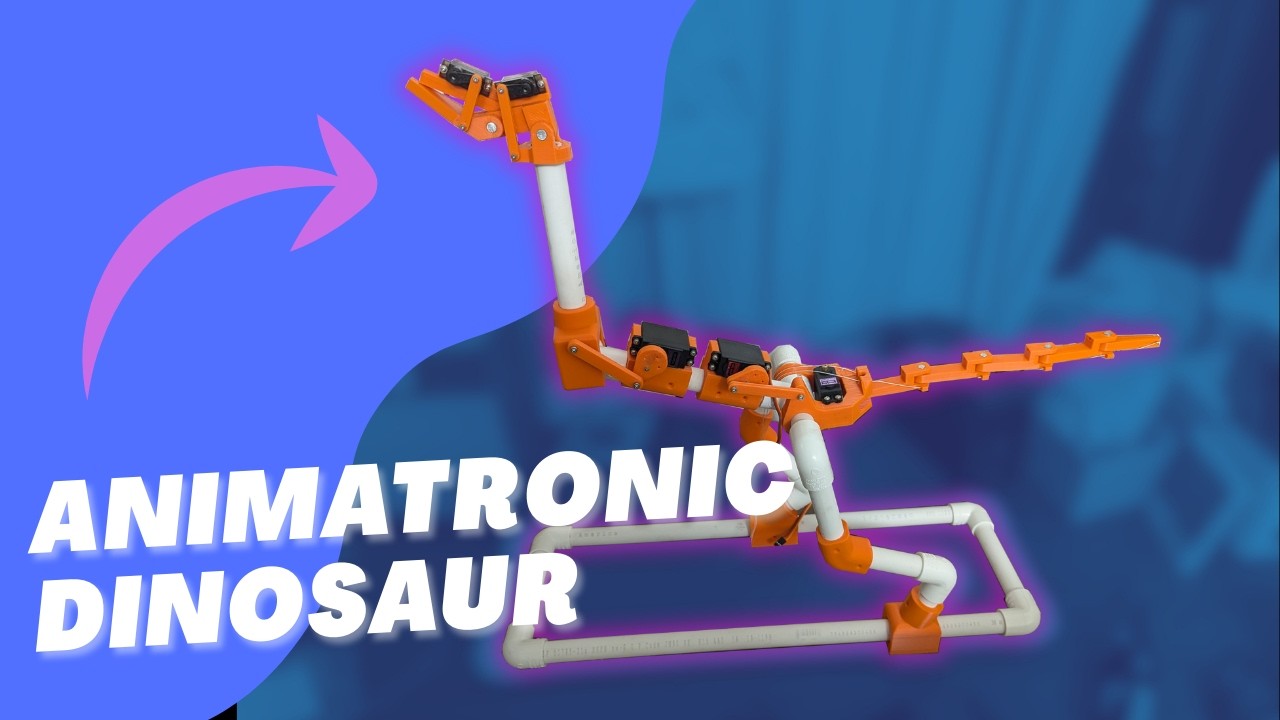 Building a Dinosaur Animatronic