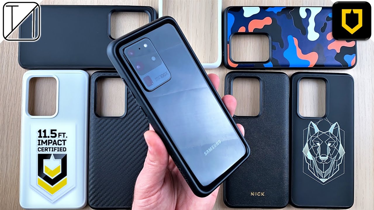 Best Samsung S20 / Ultra & Plus Cases - RhinoShield SolidSuit & CrashGuard