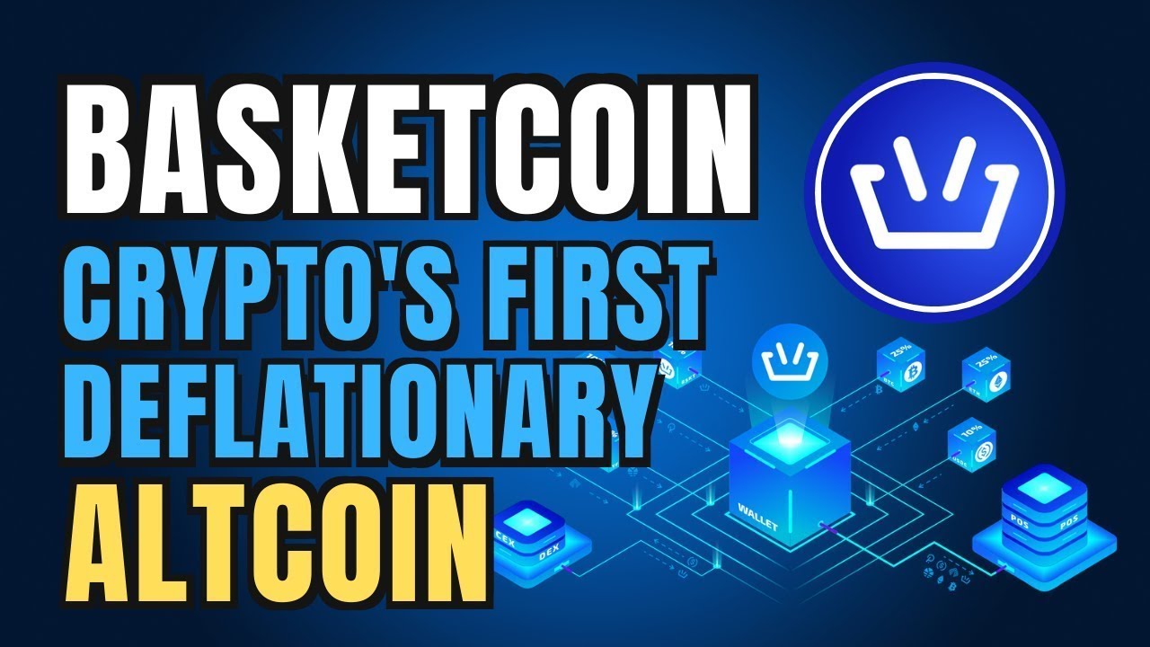 what is basketcoin ? crypto's first deflationary altcoin / staking / to the moon