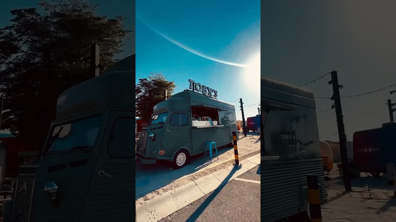 Coffee Truck in vintage Citroen H Van