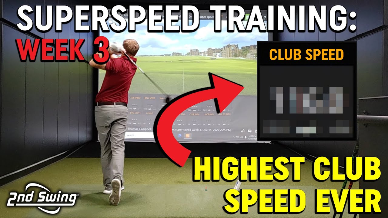 SuperSpeed Golf OverSpeed Training Part 4 | Best Way To Gain Club Speed