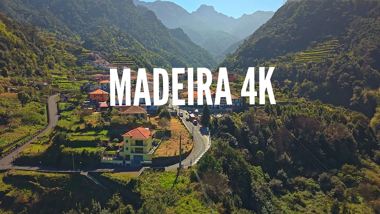 MADEIRA 4K — The Most Beautiful Island in the World (Cinematic Drone)
