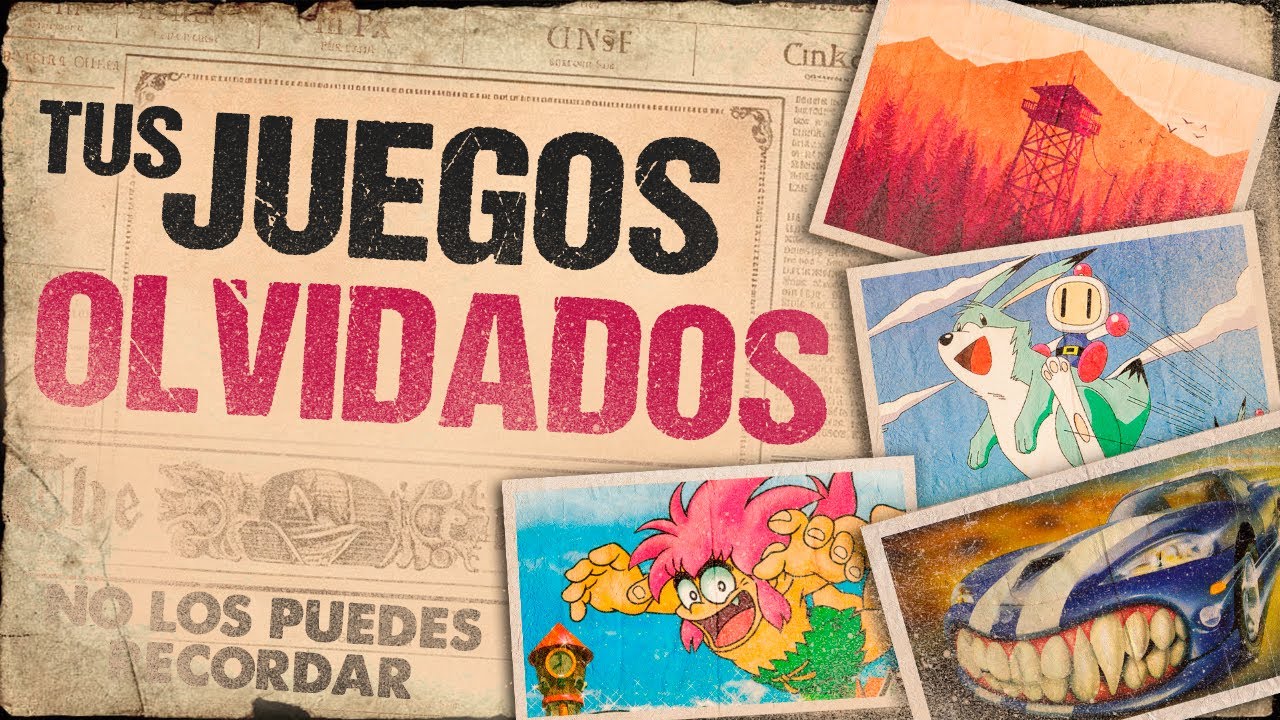 Tus juegos favoritos (que no puedes recordar)