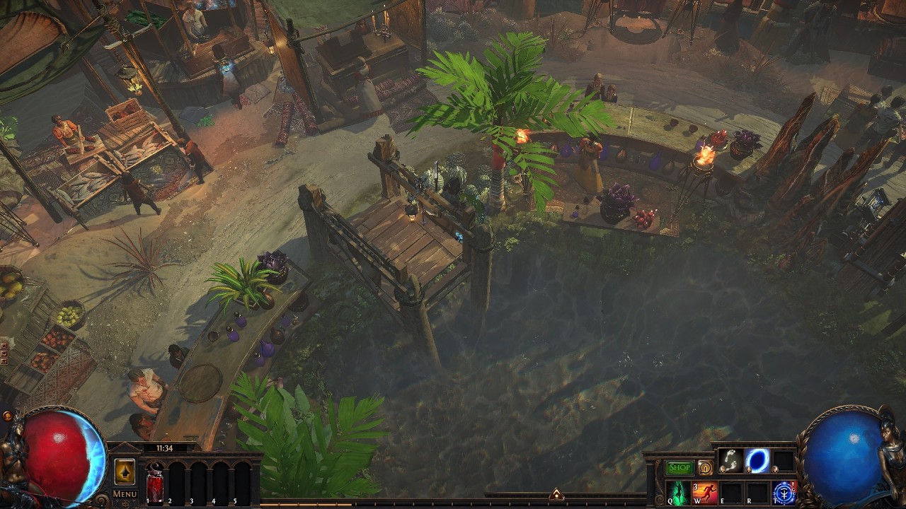 Oasis Bazaar - Desert Hideout Showcase (No MTX)